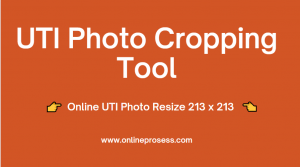 UTI Photo Cropping Tool