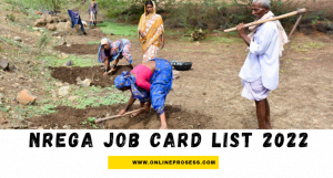 NREGA Job Card List 2022