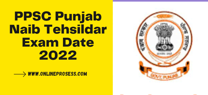 Punjab Naib Tehsildar Exam Date