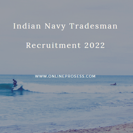 Indian Navy Tradesman Recruitment 2022