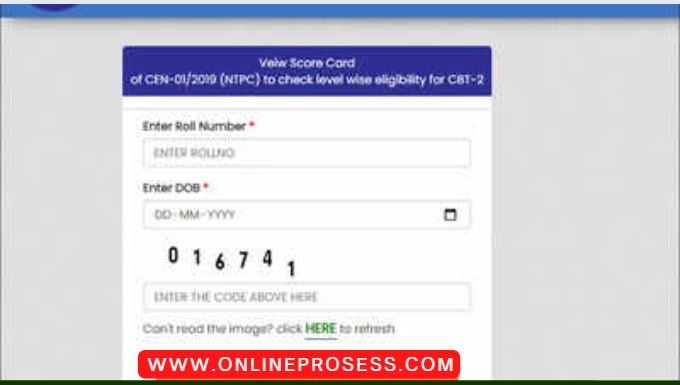 Railway RRB NTPC Stage I Exam Revised Result