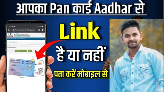 Pan Aadhar Link Status Check
