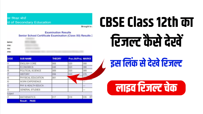 CBSE Class 12TH Ka Result Kaise Dekhe