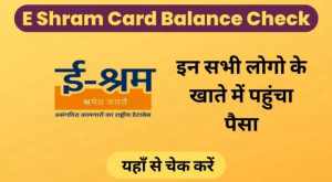 5 Steps To Check E Shram Card Balance