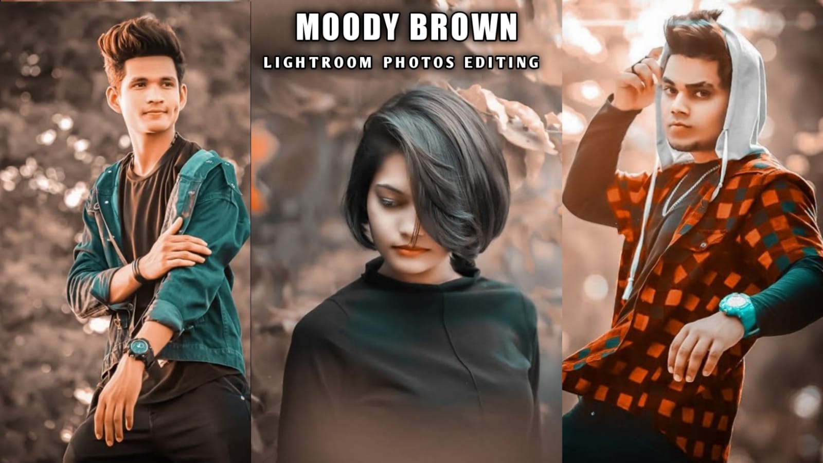 Moody Brown Lightroom Presets