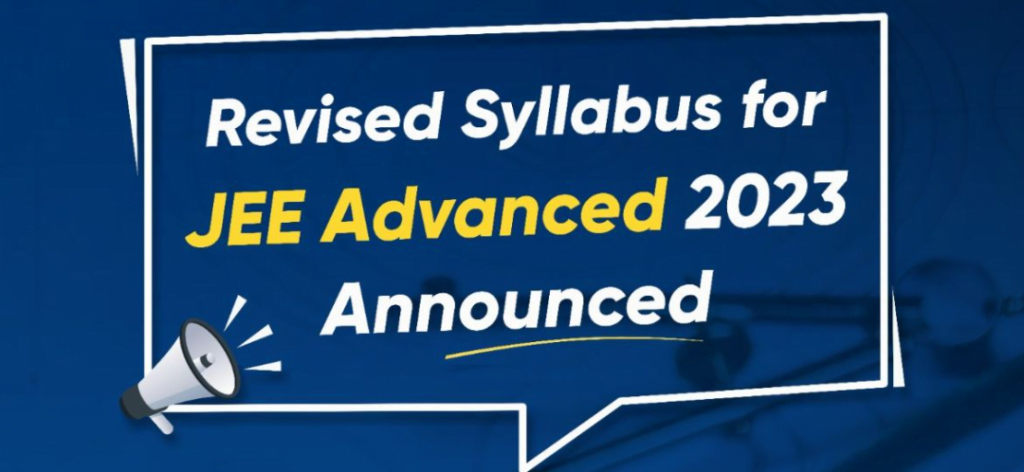 JEE Advanced 2023 Syllabus Download Pdf