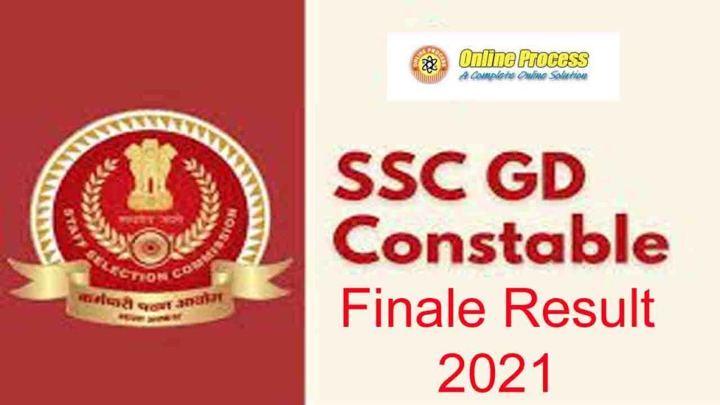 SSC GD 2021 Final Result