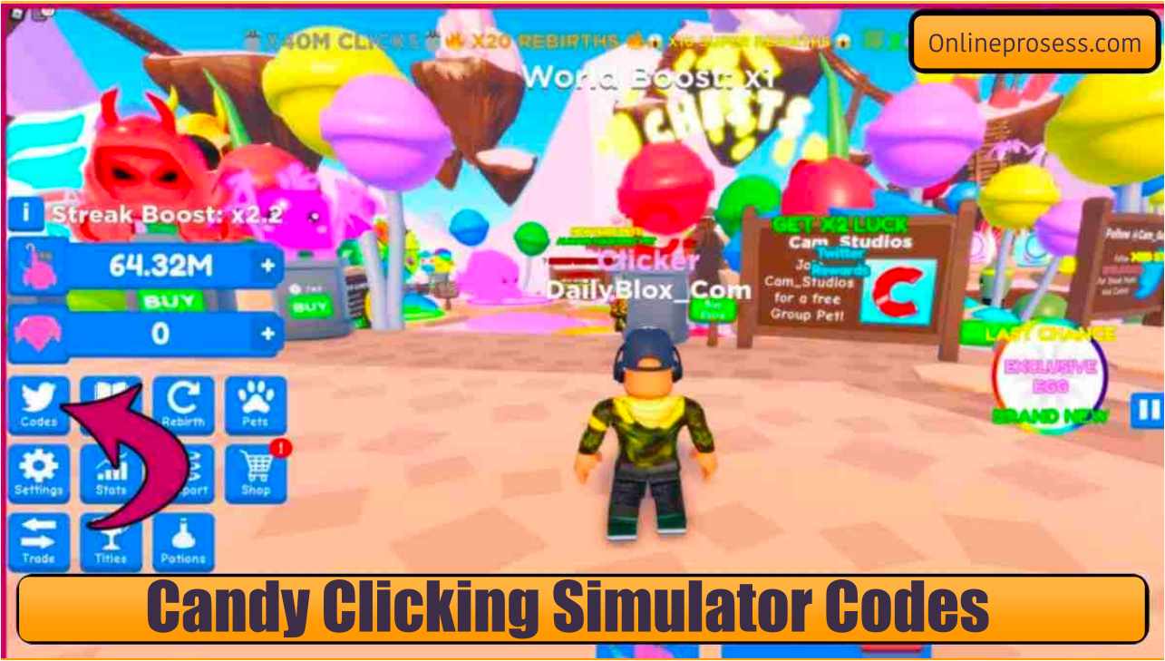 Candy Clicking Simulator Codes