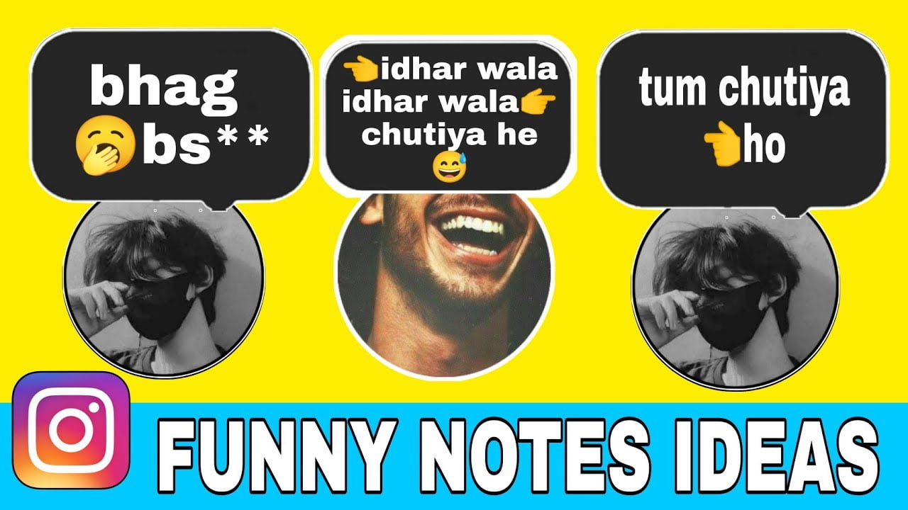 50 Best Funny Instagram Notes Ideas For your friend 2023 - Very Useful »  