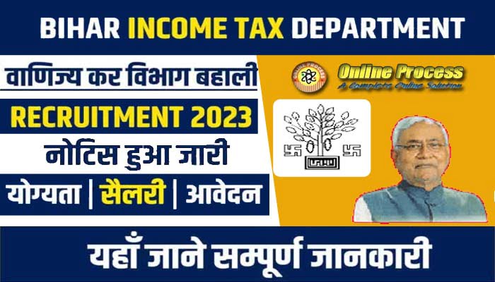 Bihar Income Tax Department Recruitment 2023