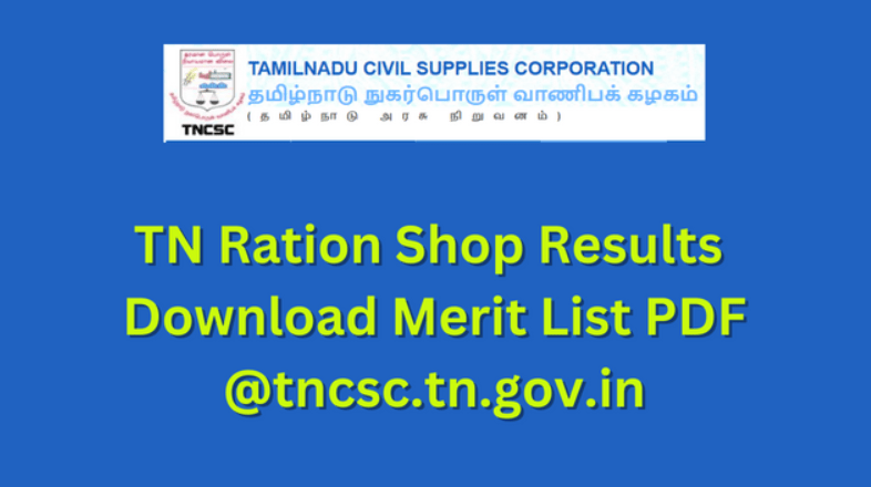 TN Ration Shop Result 2023