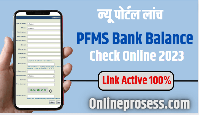 PFMS Bank Balance Check Online 2023