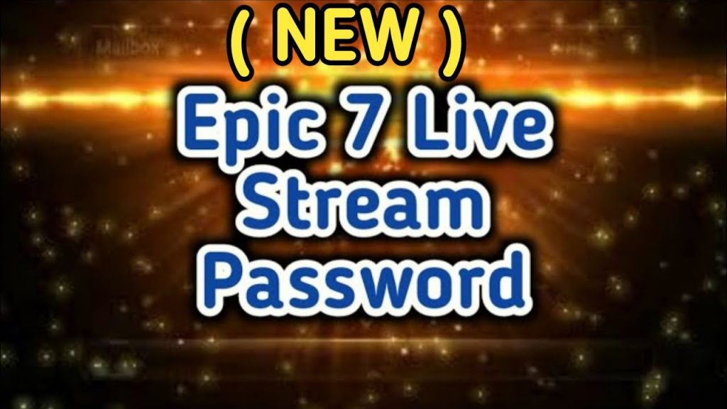 Epic Seven Video Password