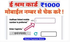 shram card check payment with mobile