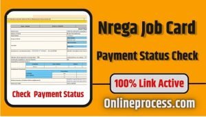 Nrega Payment Status Check 2023