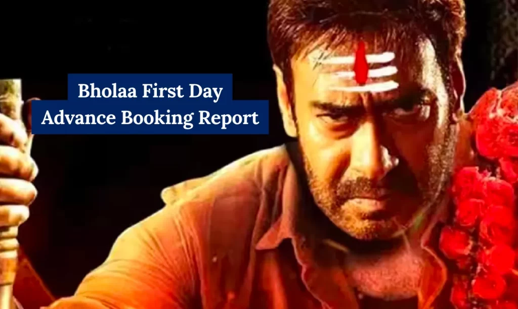 Bholaa First Day Advance Booking Report