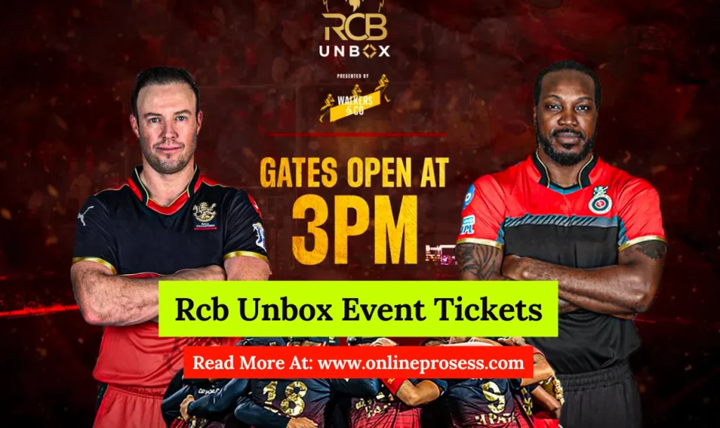 Rcb Unbox Event Tickets