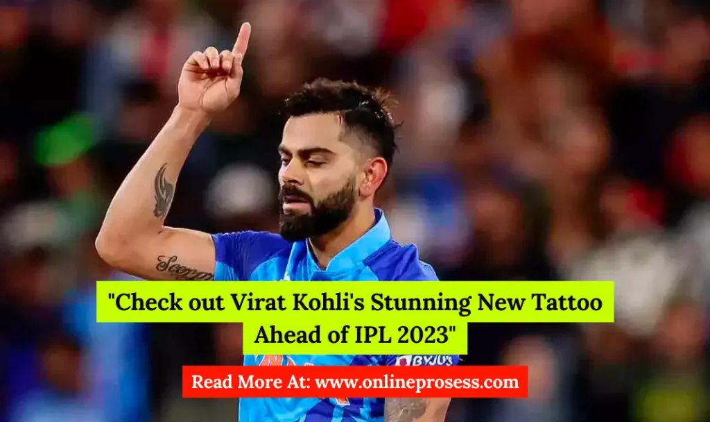 Inked Kohli  teammates obsession with tattoos  Rediff Cricket