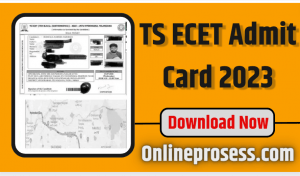 TS ECET Admit Card 2023