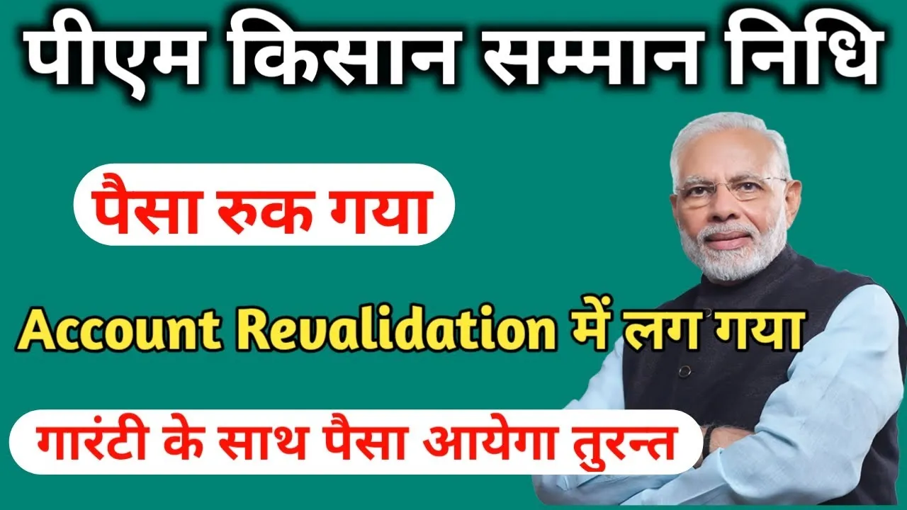 Account detail is under revalidation process with bank Hindi