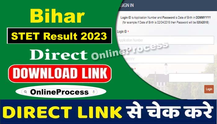 Bihar STET Result 2023