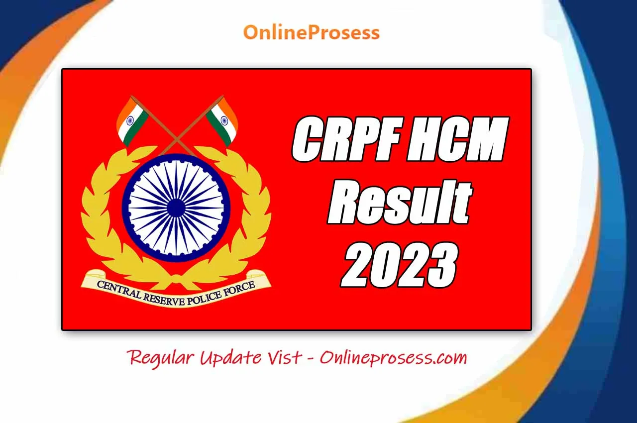 CRPF Result 2023