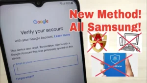 How to Bypass Google Account on Samsung