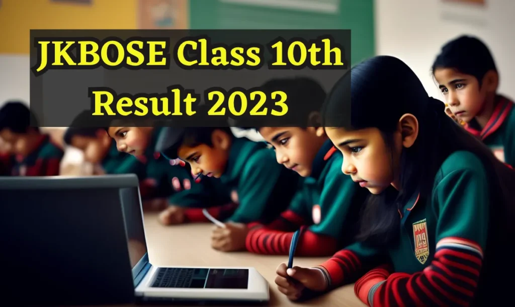 JKBOSE class 10th result 2023