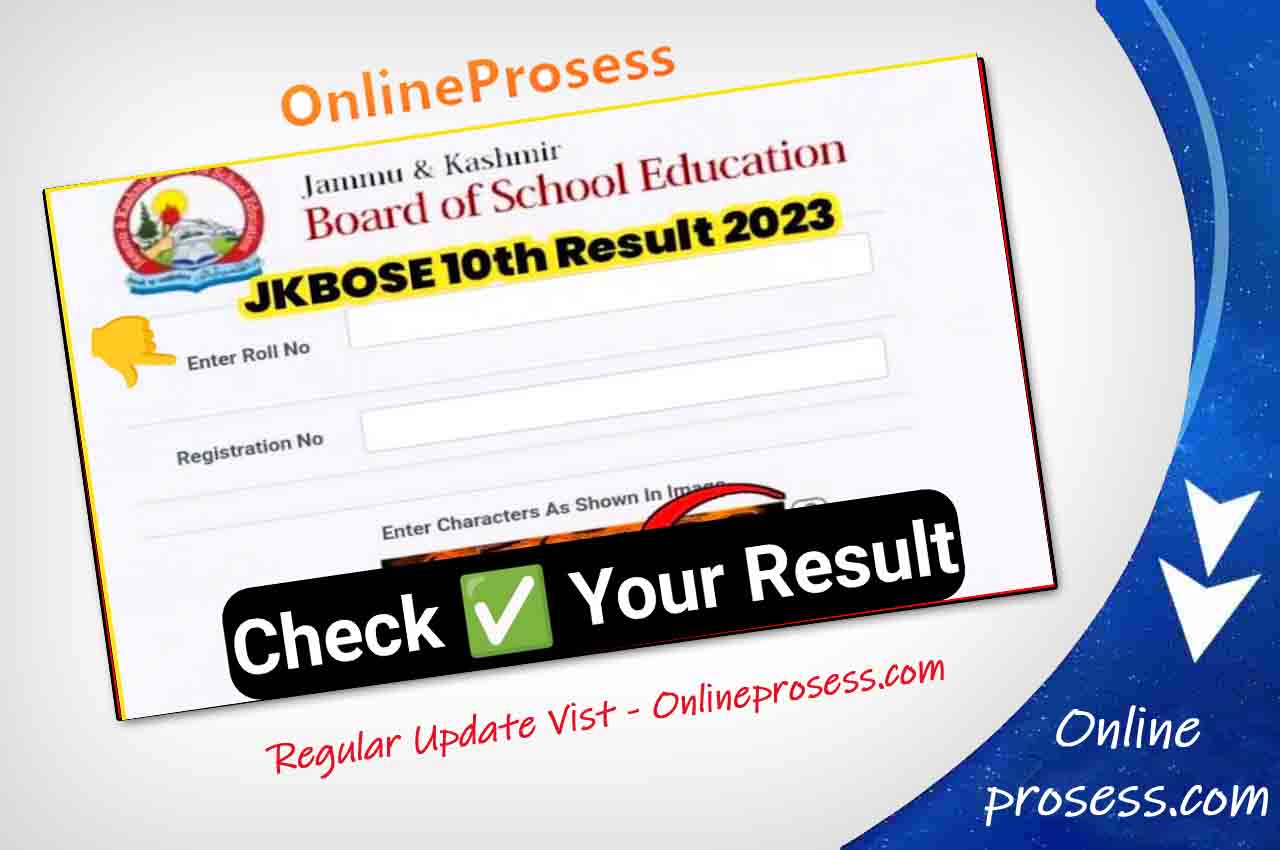 JKBose 10th Result 2023, Check Roll Number & Name Wise Jammu Kashmir