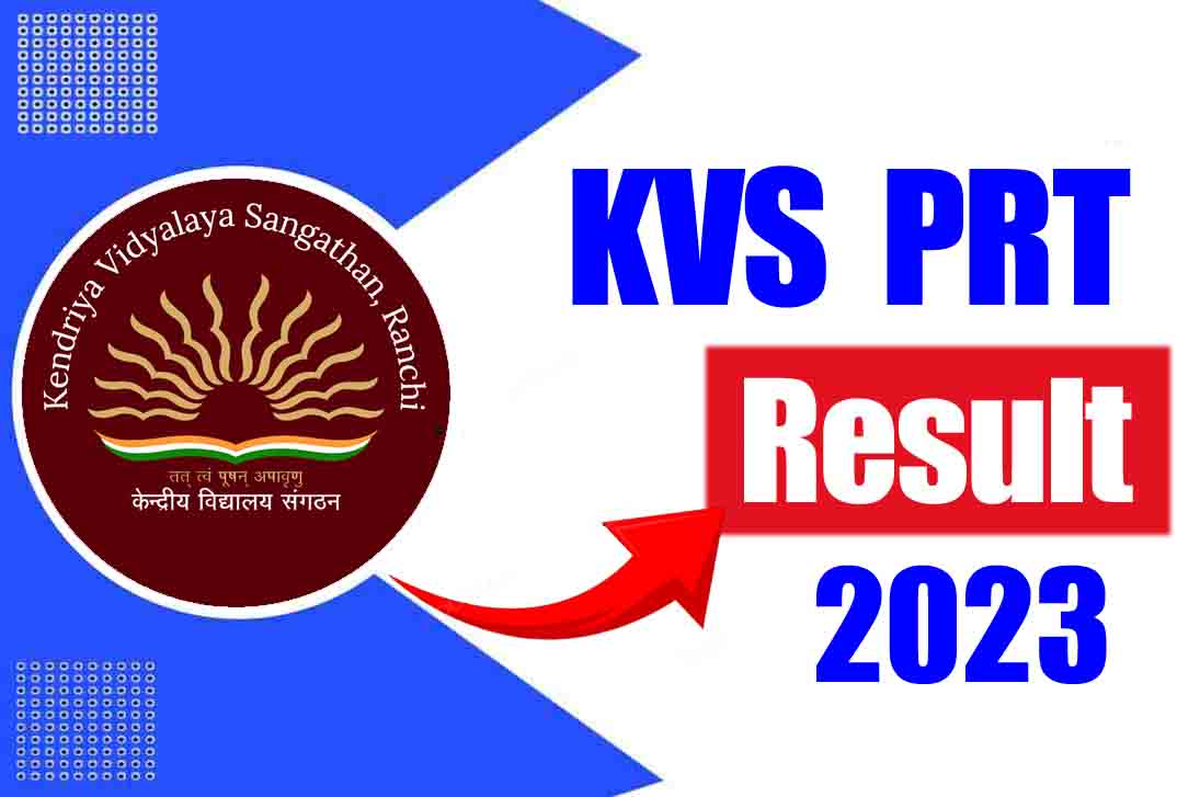 KVS PRT Result 2023