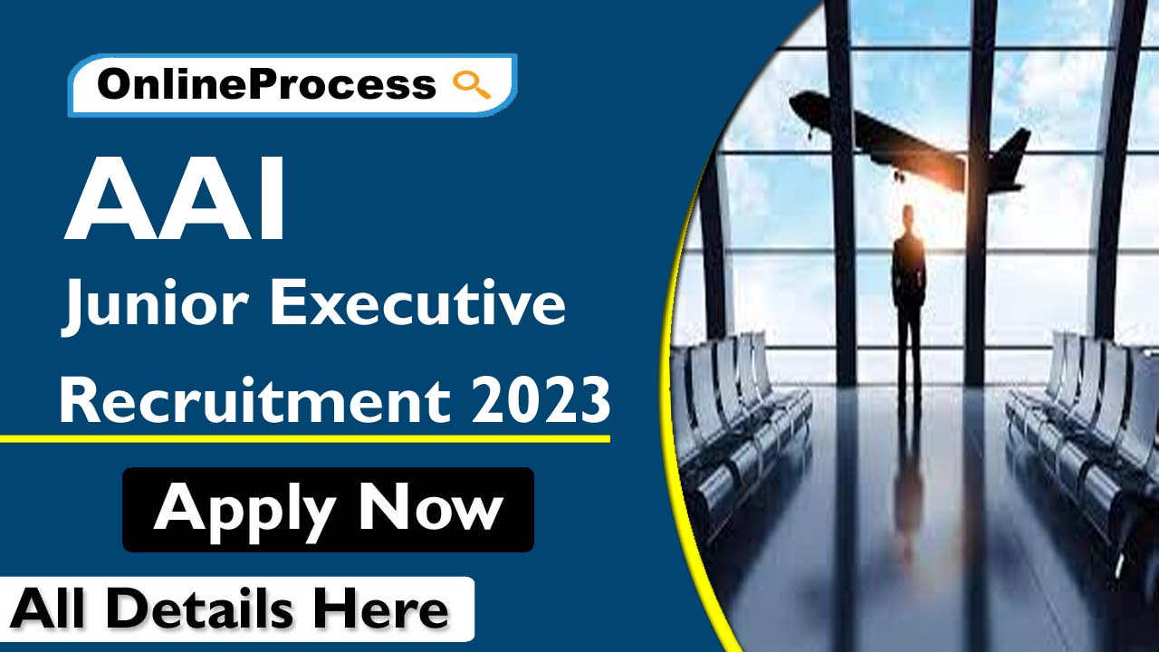 AAI Junior Executive Recruitment 2023