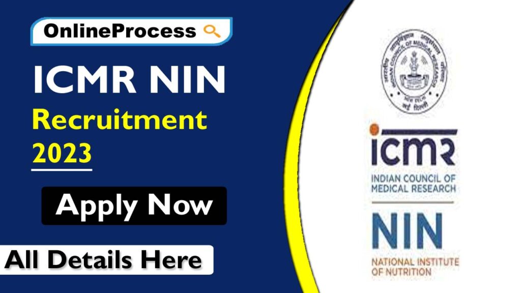ICMR NIN Recruitment 2023