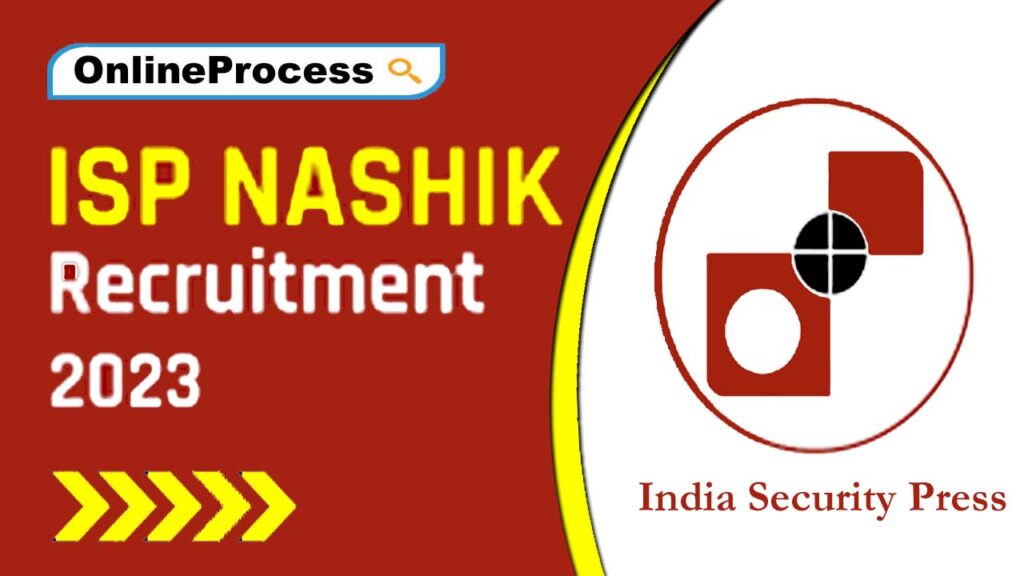 ISP Nashik Recruitment 2023
