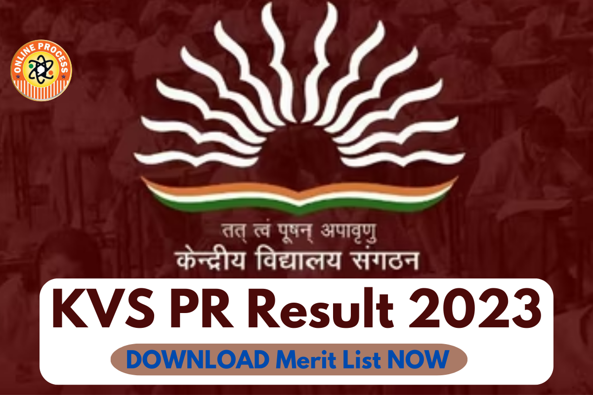 KVS PRT Result 2023