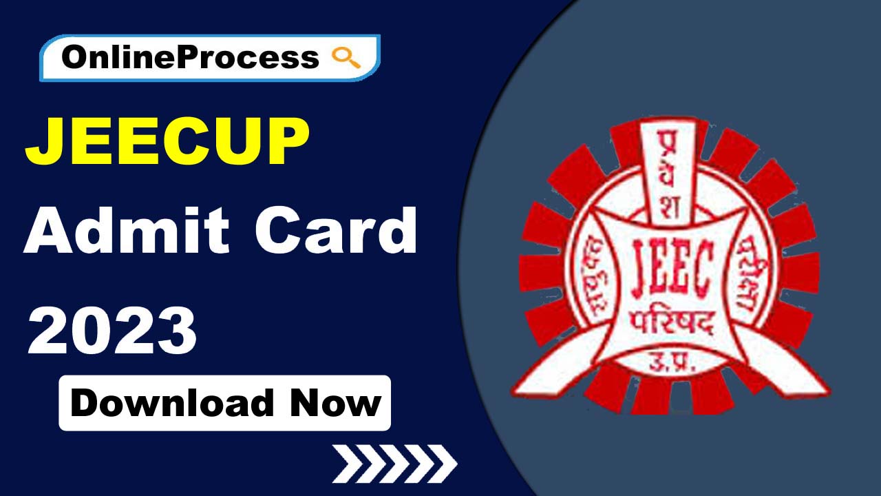 JEECUP Admit Card 2023