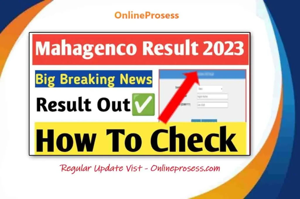 MAHAGENCO Result 2023