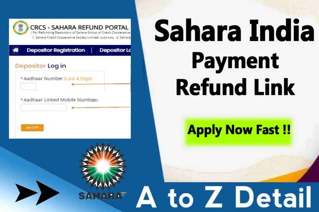 Sahara India Refund Portal Link
