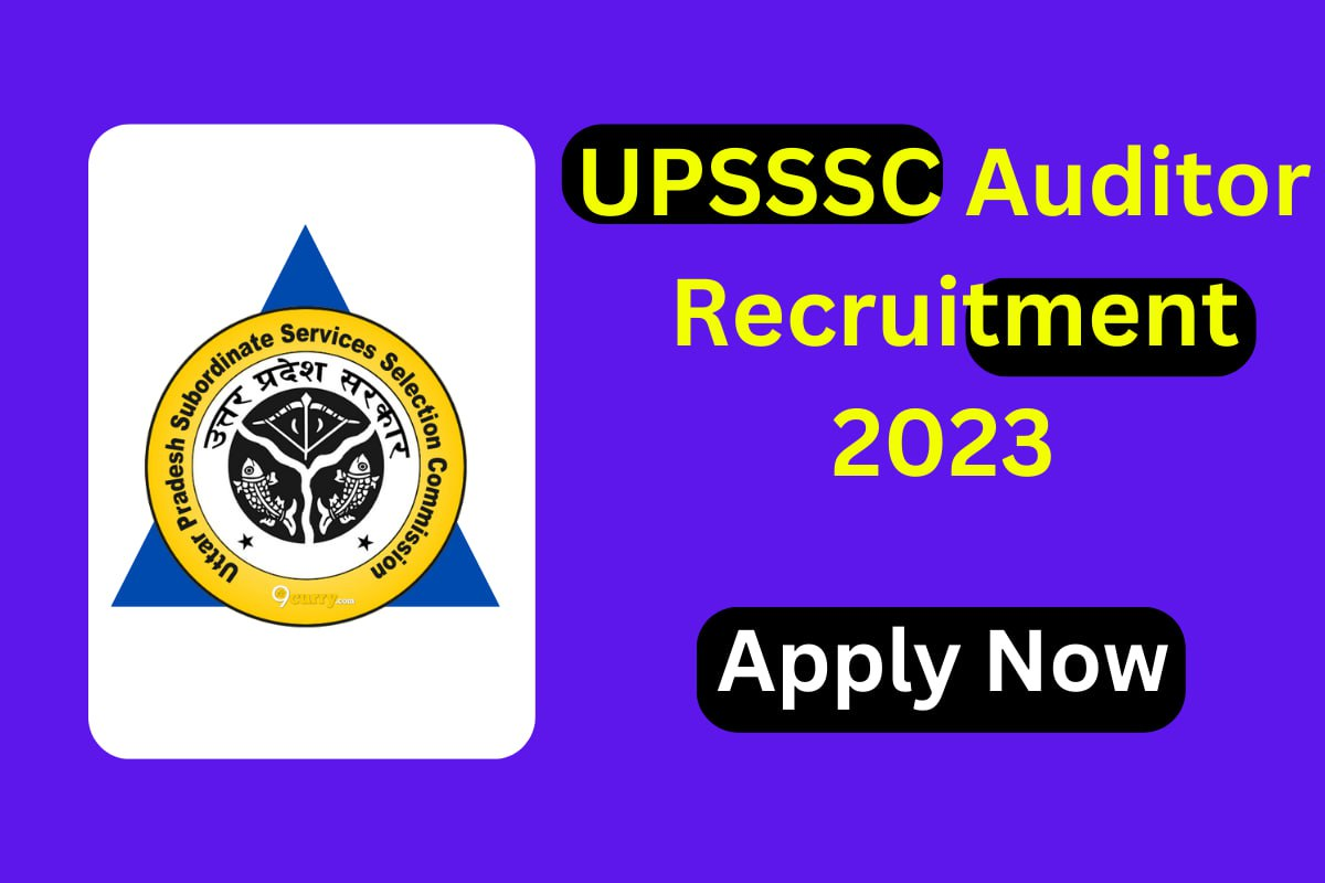 UPSSSC Auditor Recruitment 2023