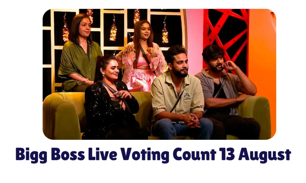 Bigg Boss Live Voting Count 13 August