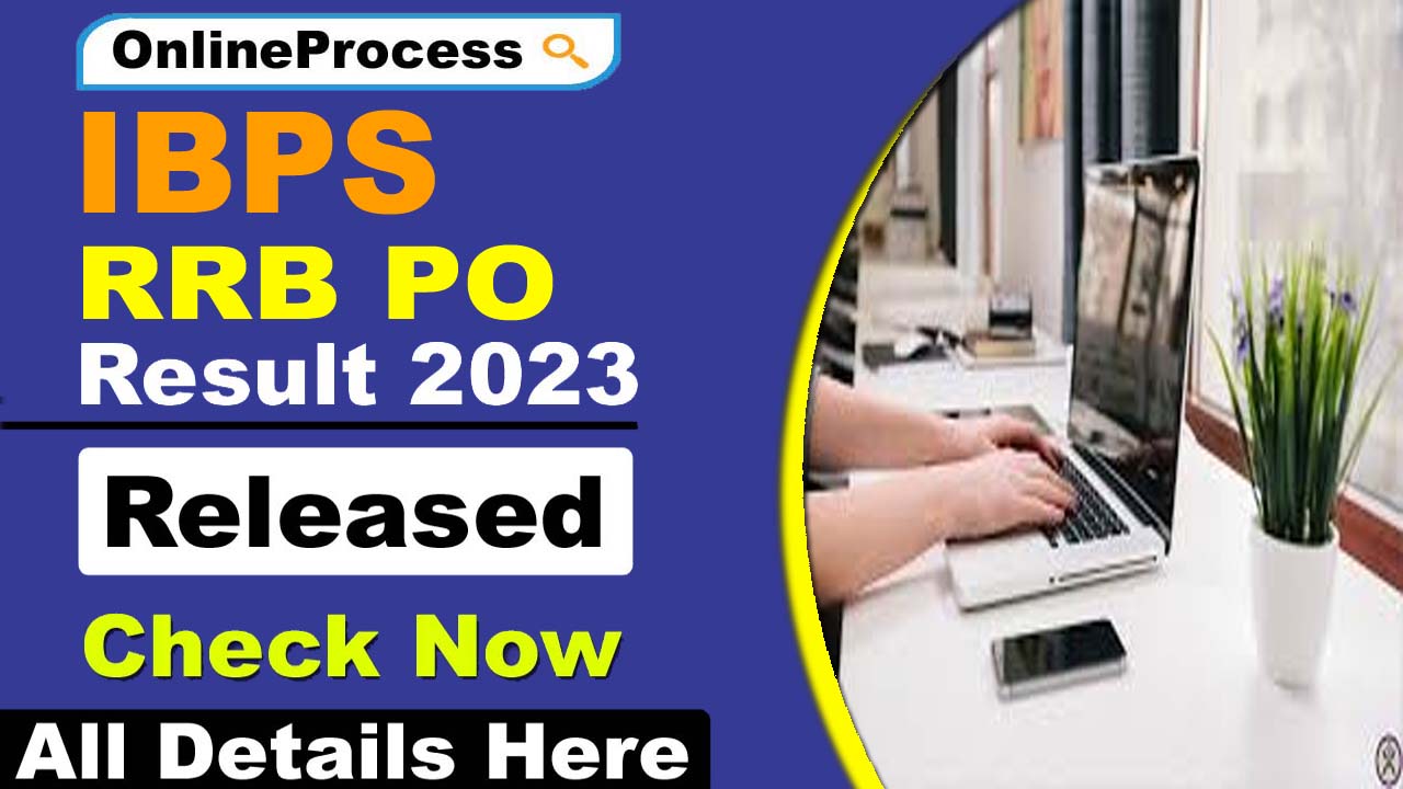 IBPS RRB PO Result 2023