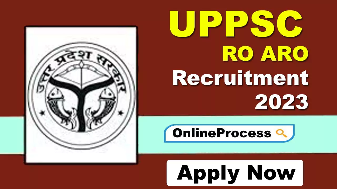 UPPSC RO ARO Recruitment 2023