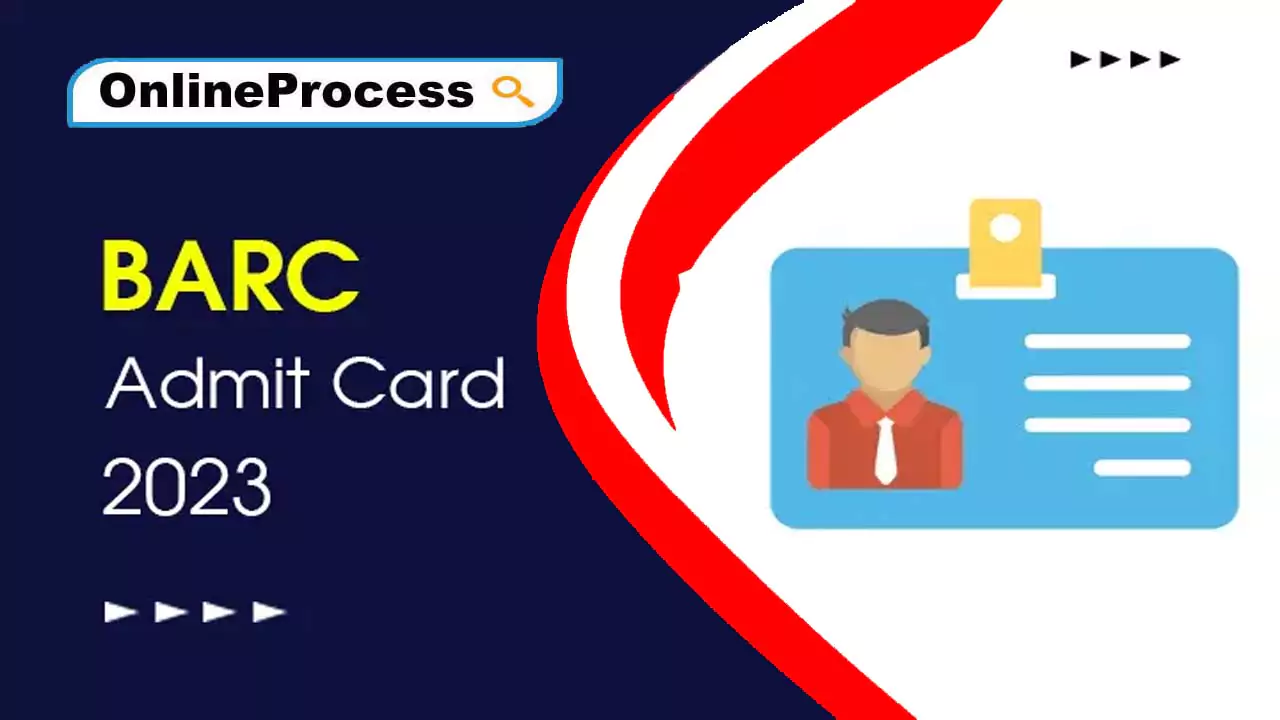 BARC Admit Card 2023