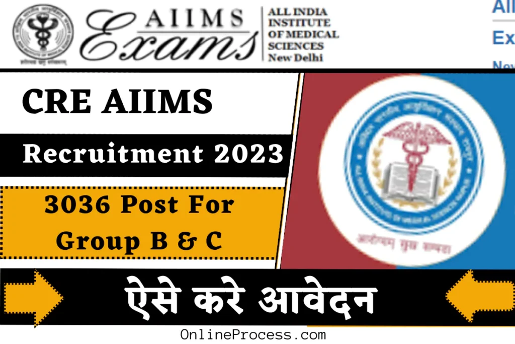 CRE AIIMS Recruitment 2023