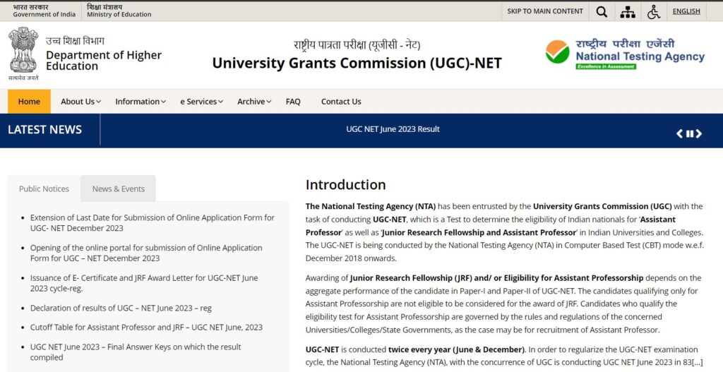 UGC NET Result 2023-24